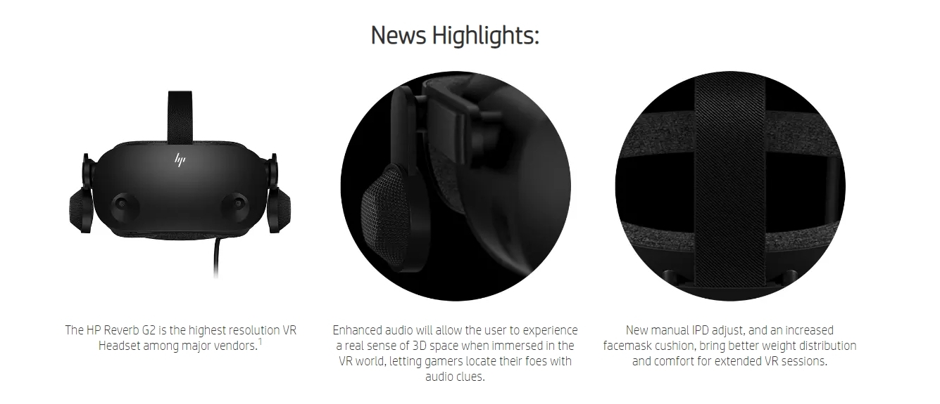HP's new Reverb G2 virtual reality headset delivers 4K VR gaming