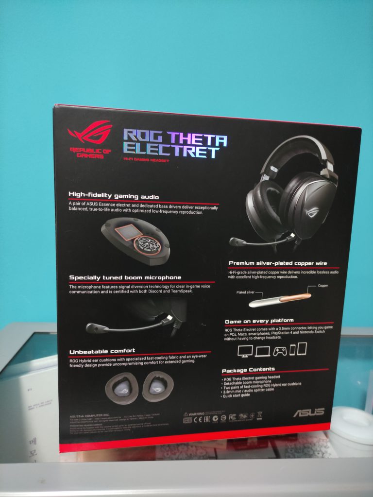 Asus rog theta electret обзор