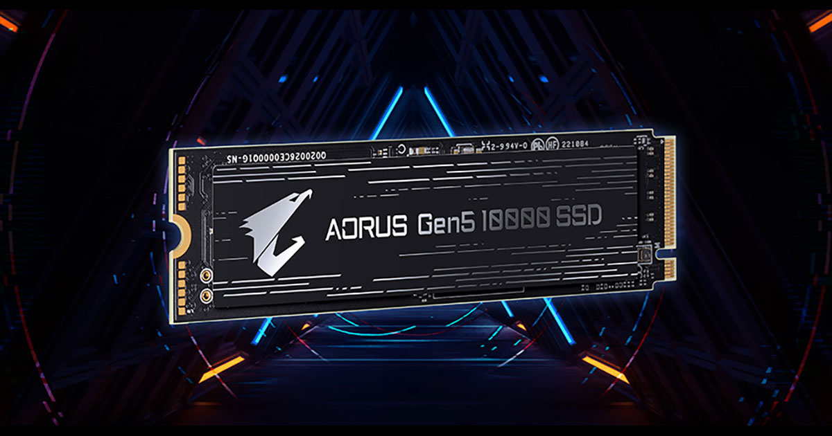 GIGABYTE Leads And Reveals The First PCIe® 5.0 SSD - Einfoldtech