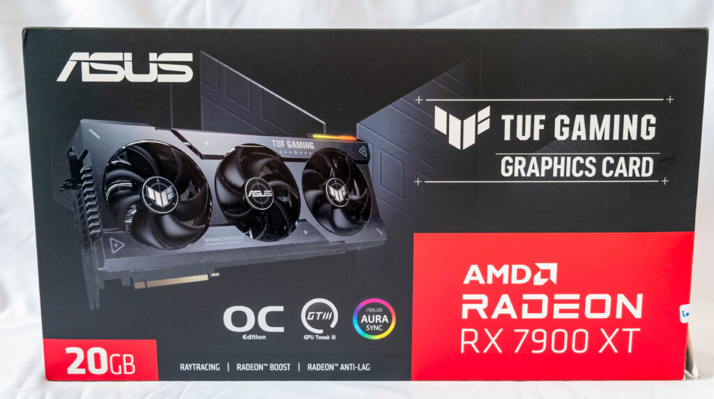 【箱付き】ASUS TUF RX 7900 XT OC Edition 20GB ASUS TUF Gaming Radeon RX 7900 XT OC Edition 20GB GDDR6