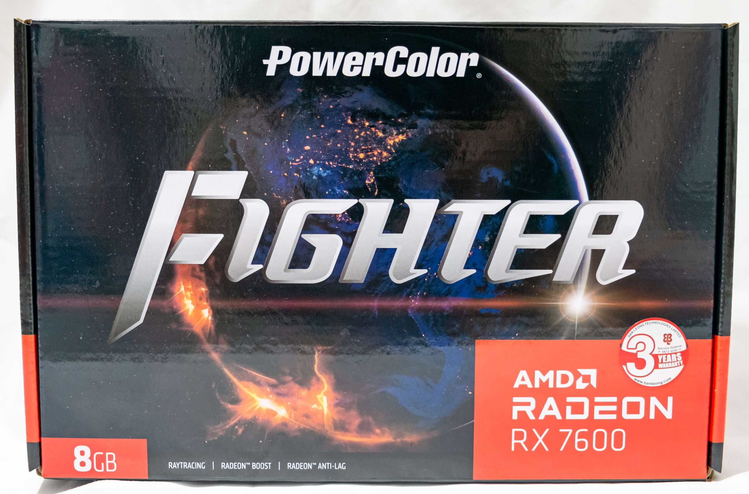 PowerColor AMD Radeon RX 7600 Fighter