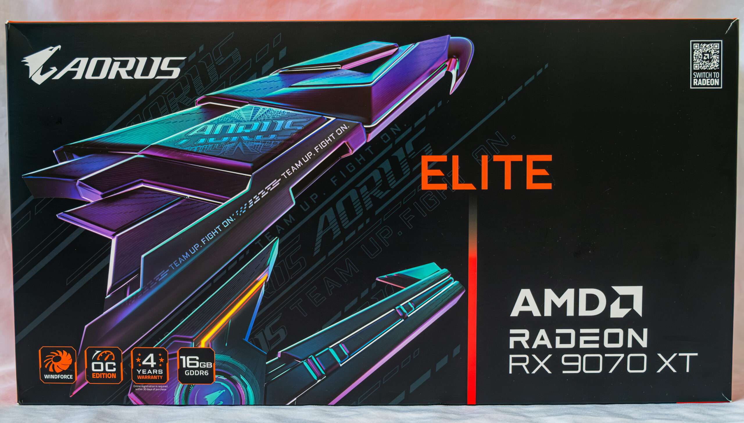 Gigabyte Aorus RX9070XT Elite